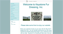 Desktop Screenshot of keystonefurdressing.com